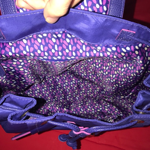 Vera Bradley Preppy Drawstring Backpack - Picture 4 of 8
